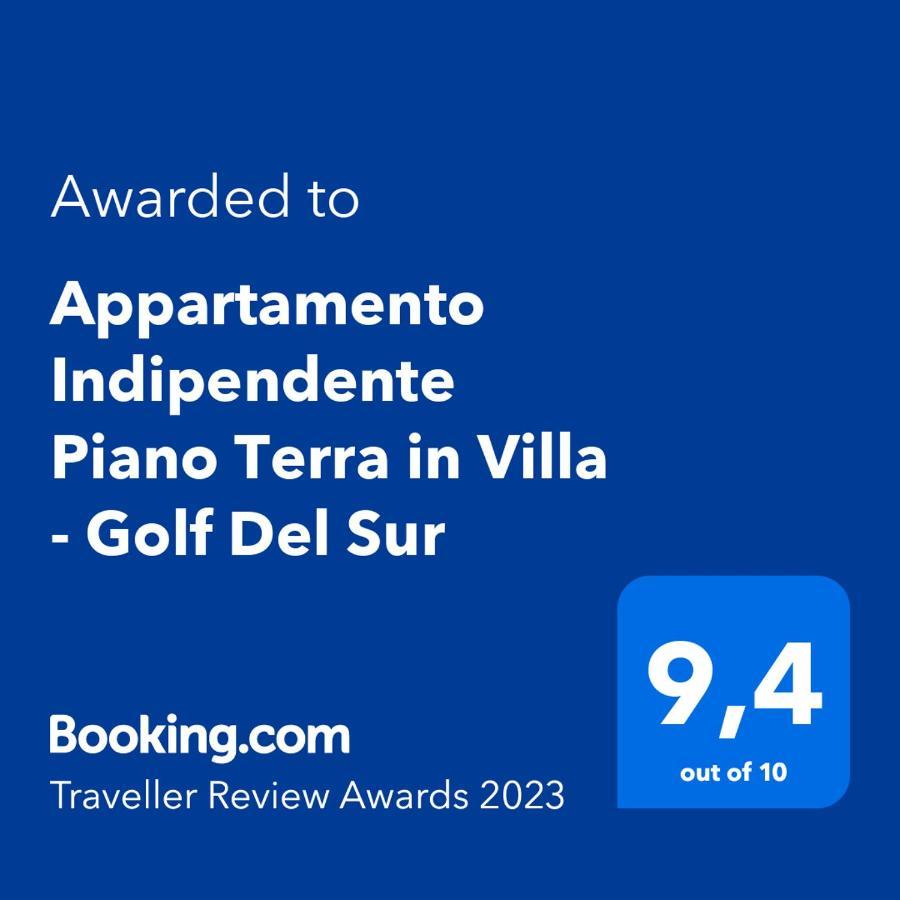 Appartamento Indipendente Piano Terra In Villa - Golf Del Sur Сан Мигел де Абона Екстериор снимка